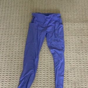 Athleta girl purple leggings